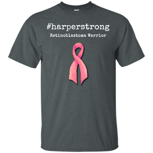 #harperstrong-Retinoblastoma-Warrior-Cancer-Awareness-Men/Women-T-shirt-Unisex-T-Shirt-Black-S