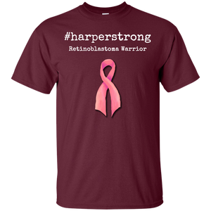 #harperstrong-Retinoblastoma-Warrior-Cancer-Awareness-Men/Women-T-shirt-Unisex-T-Shirt-Black-S