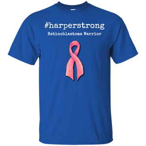 #harperstrong-Retinoblastoma-Warrior-Cancer-Awareness-Men/Women-T-shirt-Unisex-T-Shirt-Black-S