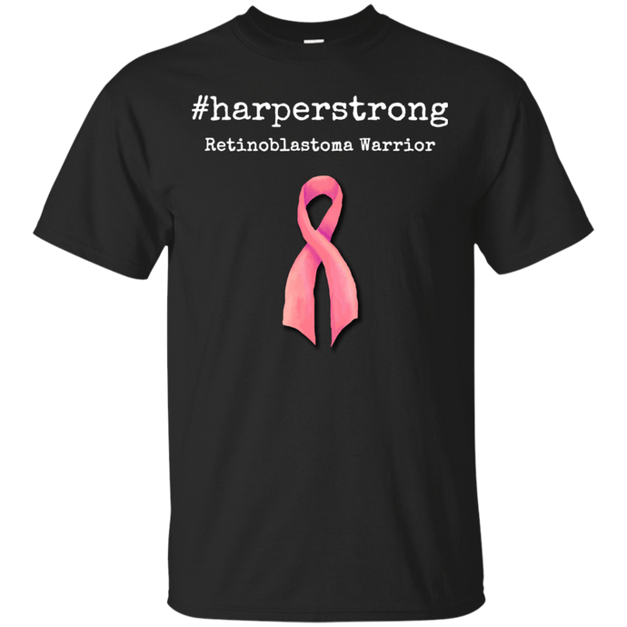 #harperstrong-Retinoblastoma-Warrior-Cancer-Awareness-Men/Women-T-shirt-Unisex-T-Shirt-Black-S