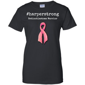 #harperstrong-Retinoblastoma-Warrior-Cancer-Awareness-Men/Women-T-shirt-Unisex-T-Shirt-Black-S