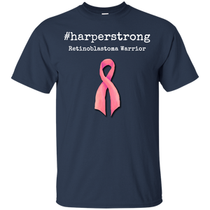 #harperstrong-Retinoblastoma-Warrior-Cancer-Awareness-Men/Women-T-shirt-Unisex-T-Shirt-Black-S